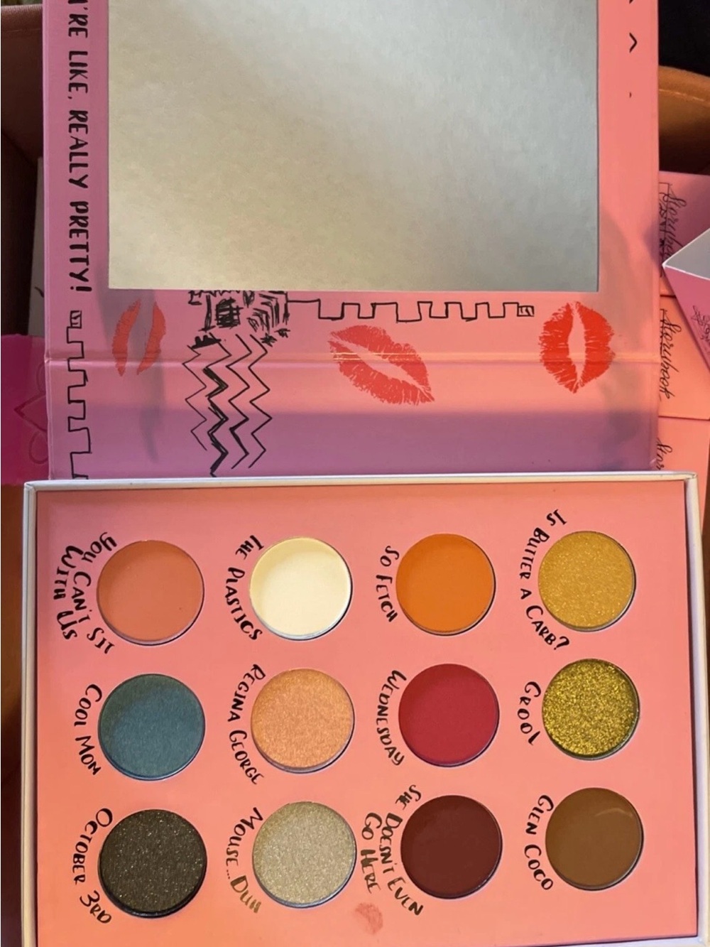 Storybook Cosmetics Mean Girls Burn Book 12 Eye Shadow Palette - Picture 3 of 4